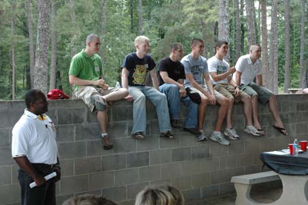 Ga Cadets at Send Off Picnic