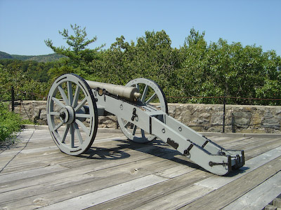 Fort Putnam Cannon Overlooks West Point