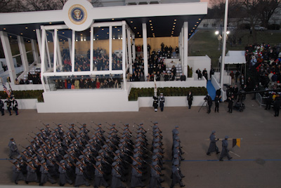 Cadets March in President Obama Inauguration