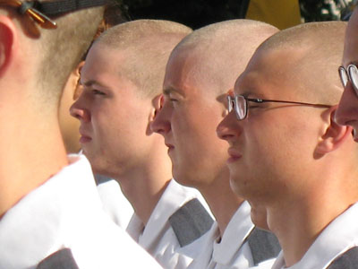 Cadets at Oatch Ceremony photo