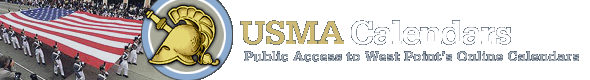 USMA Calendars