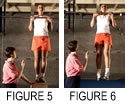 Figure 5 and 6: Flexed Arm Hang.  Click on the thumbnail image  to view full size image..
