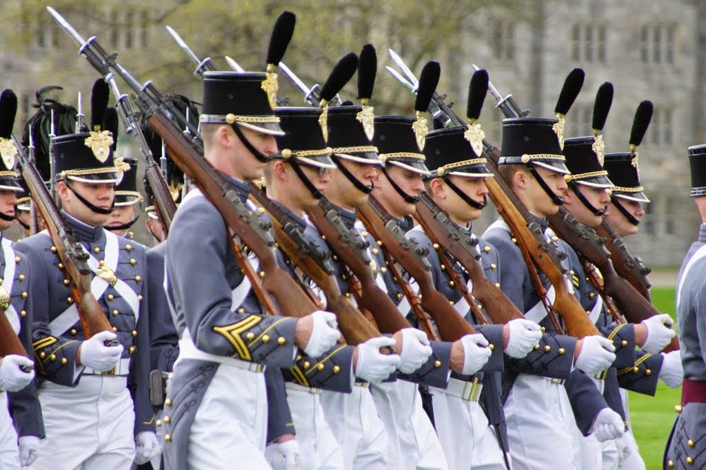 Cadets marching