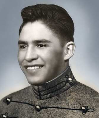 Leroy as a cadet, circa 1952