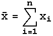 Sum[(x[[i]] - Mean[x])^2, {i, 1, Length[x]}]/(Length[x] - 1)