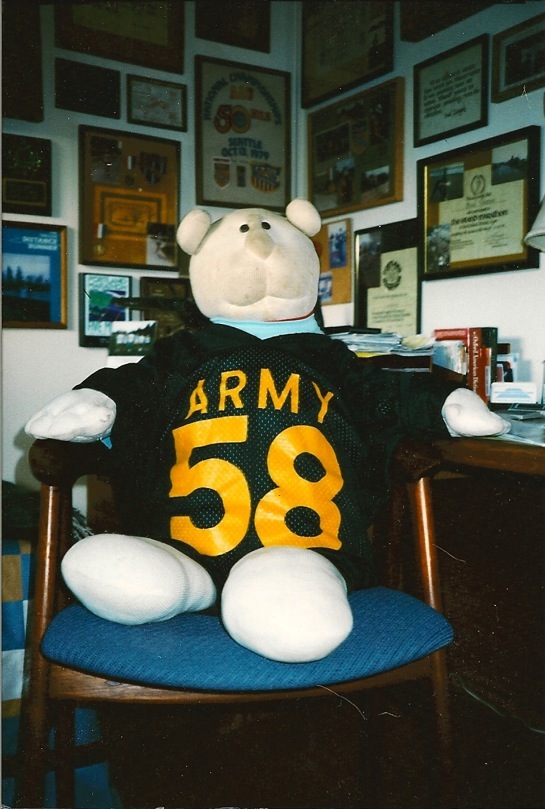 Buster is Army 58