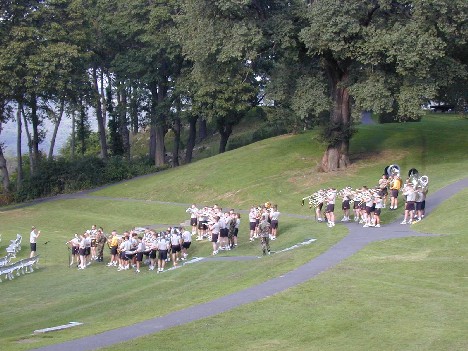 Cadet Band Practice