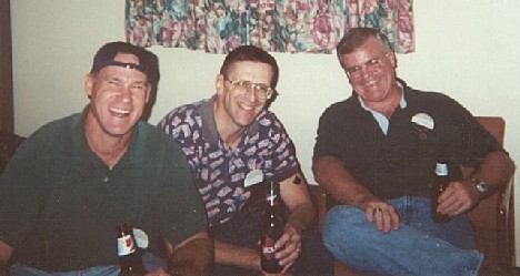 Chris Gaston (F1), Bill Ivey (F1) and PK Keating (G2)
