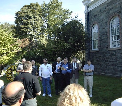 Glee Club at the Memorial Service