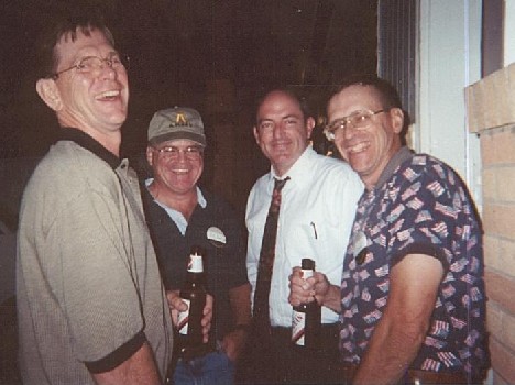 Tom Helms (I2), PK Keating (G2), Dave Morris (F2) Bill Ivey (F1)