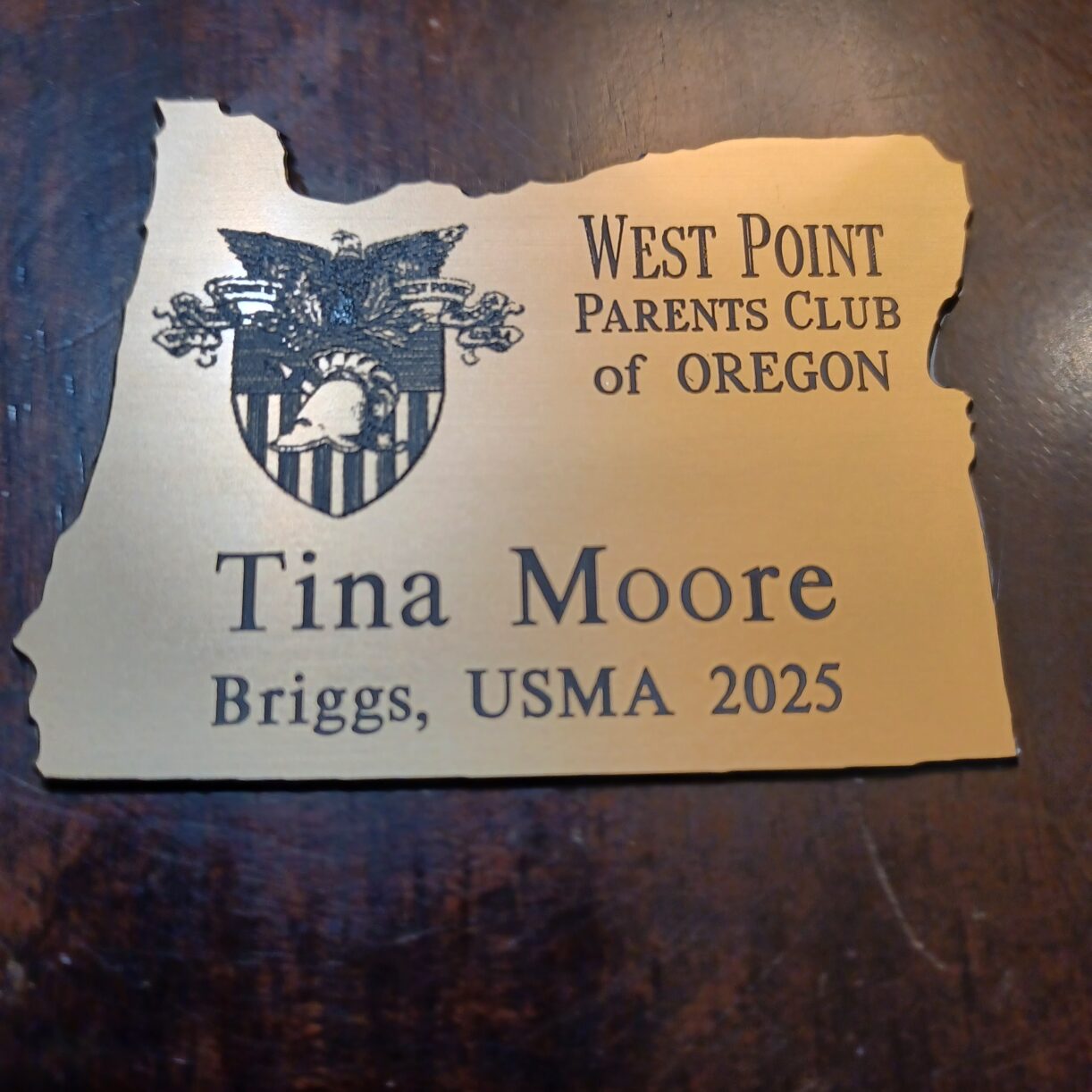 Badges West Point Parents Club of Oregon