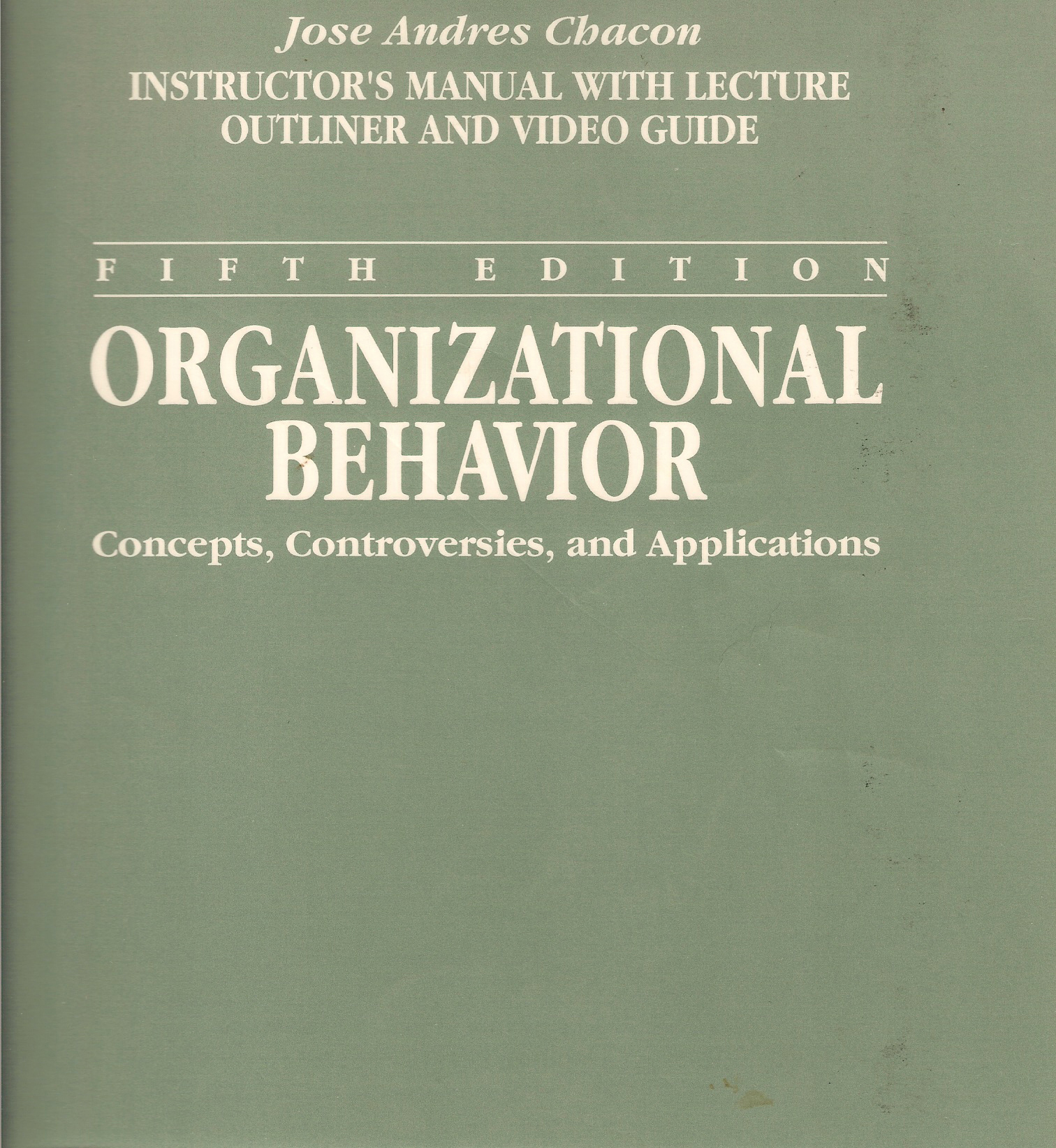 Did 5th, 6th and 7th Editions as well. Available only to Instructors