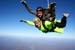 Charlie on tandem jump, 10-31-08. Hudson R. in background.