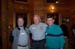 Moose Malley, Gabe Gabriel, Charlie Shaw at West Point Skydiving Team's 50th Anniv Dinner