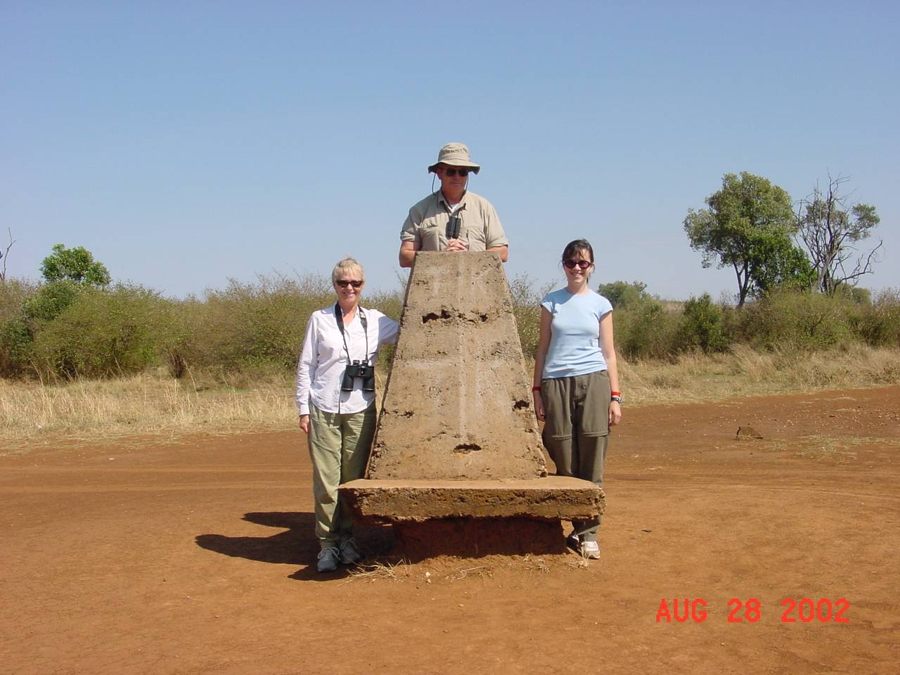 Kvams at Kenya/Tanzania Border