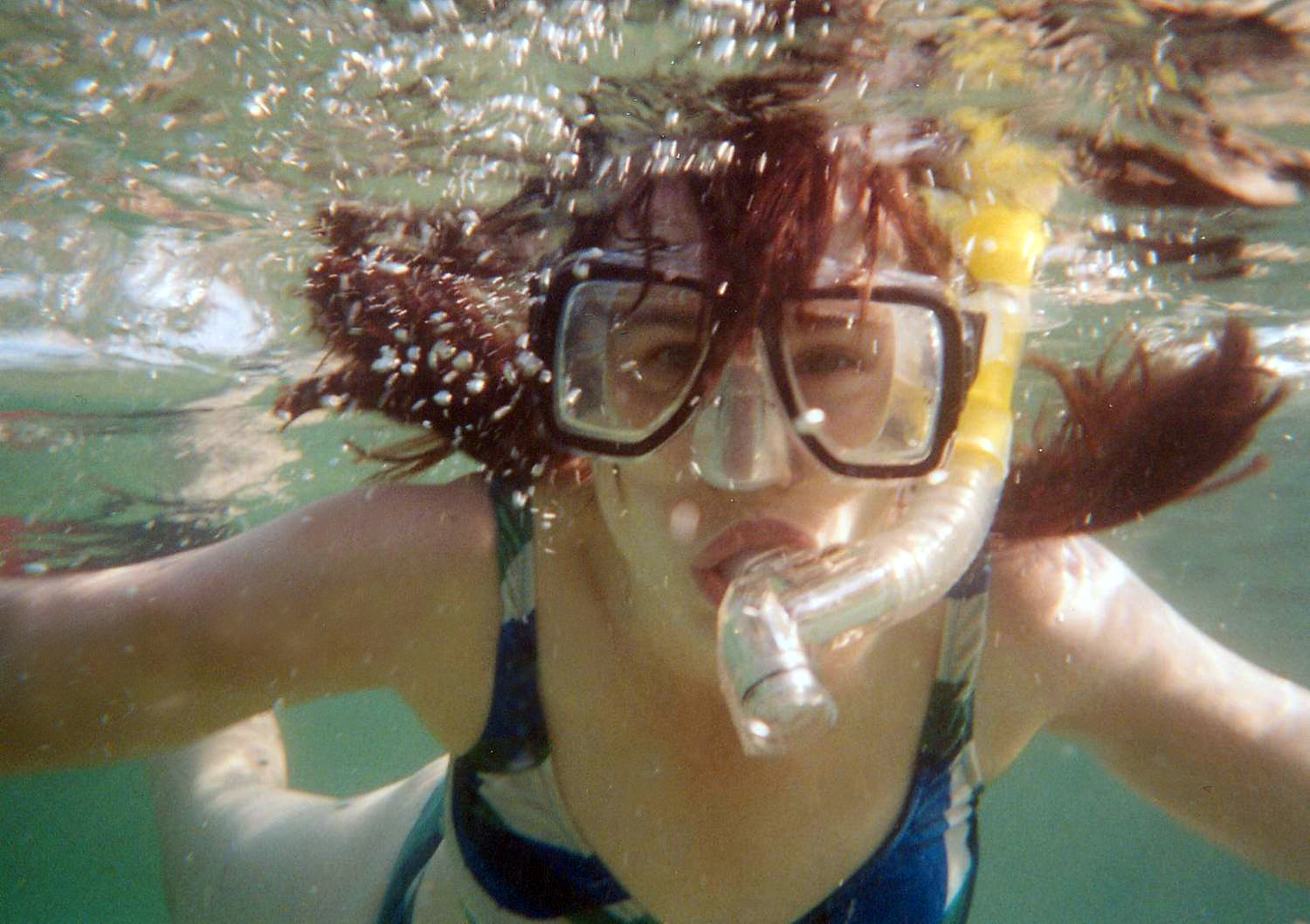 Kirsten-Snorkeling