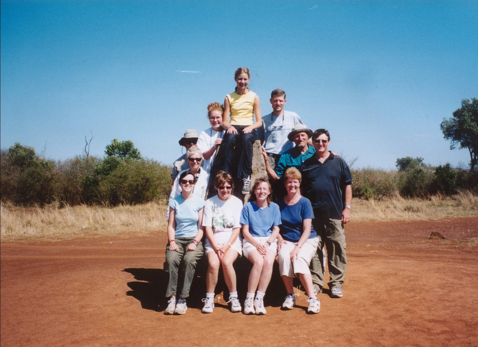 Safari Group at Kenya/Tanzania Border