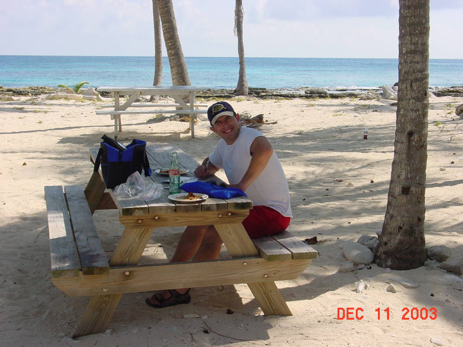 Kris at Picnic Table