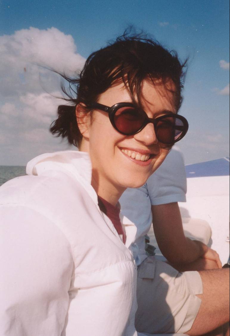 Kirsten on Boat