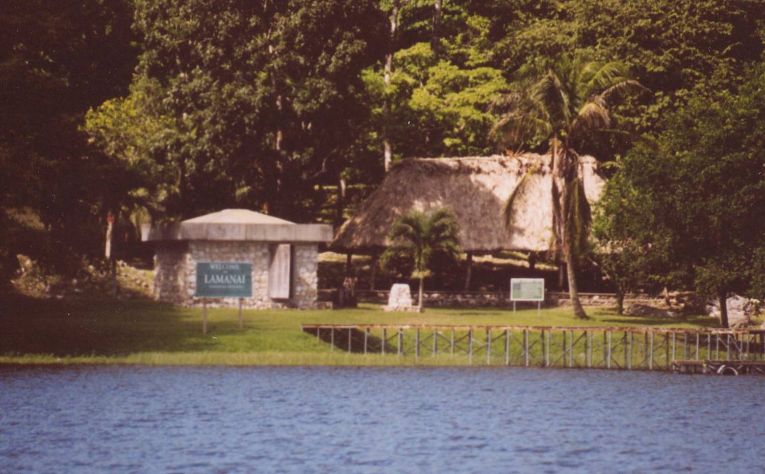 Entrance to Lamanai