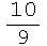 10/9