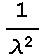 1/λ^2
