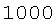 1000