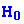 H_0