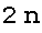 2n