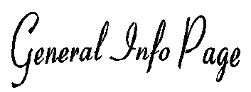 15-yr Reunion General Info Page