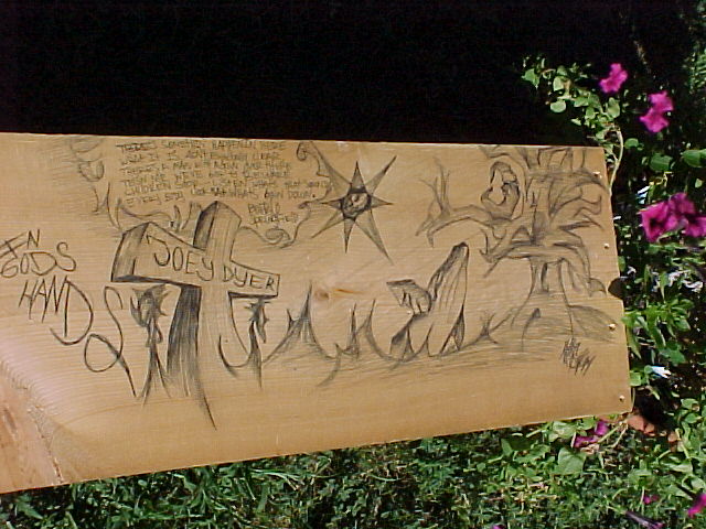 Memorial Plaque by Matt Sanna