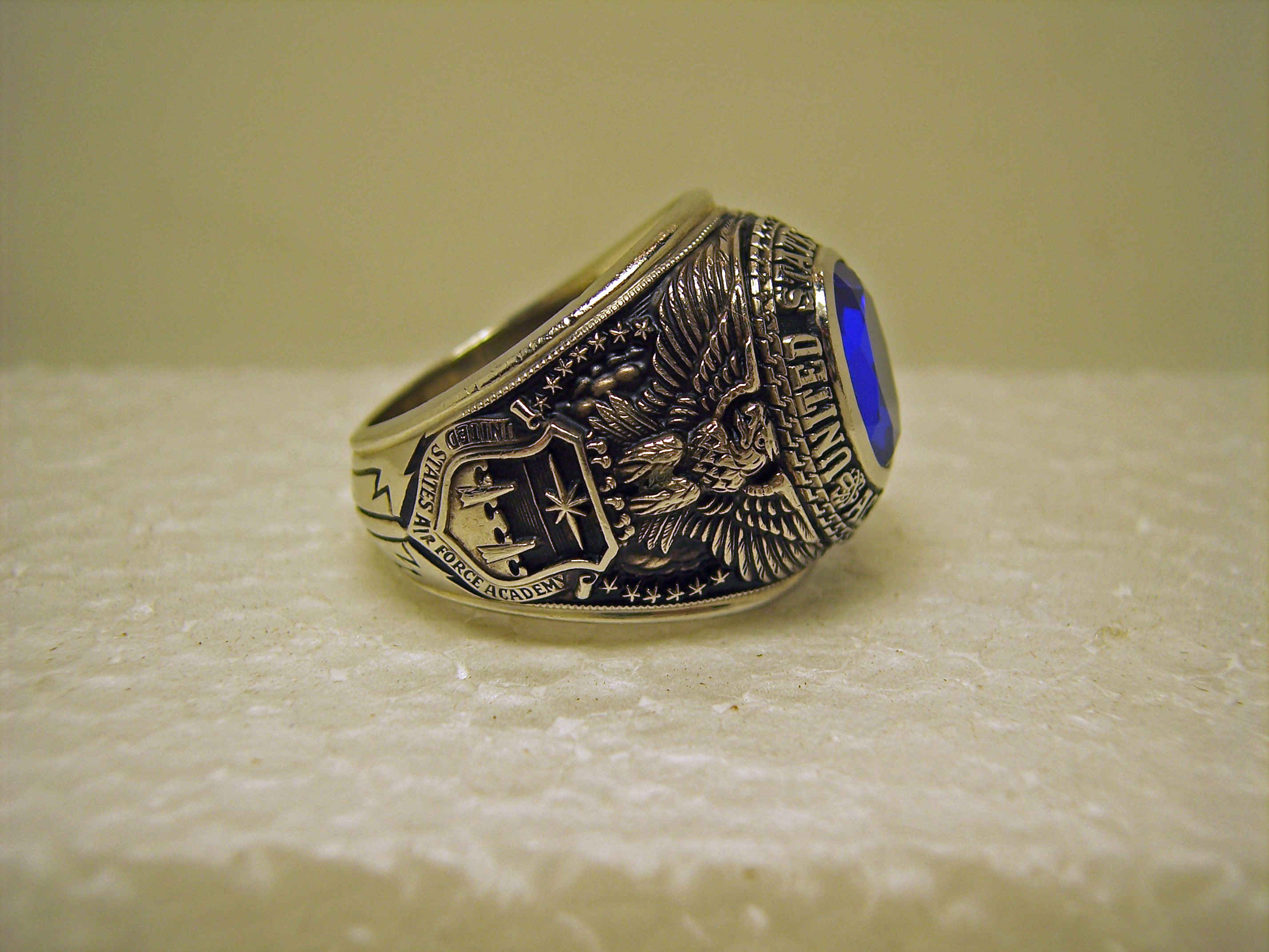 US Air Force Ring , Sterling Silver 925 , Gift , Military Ring , Airborne -  Etsy