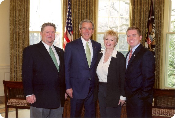 Currans at the White House