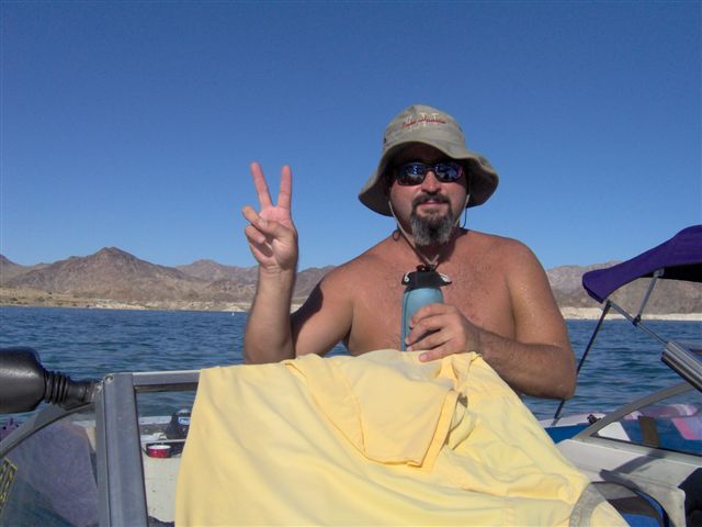 Dan Bernal at Lake Meade
